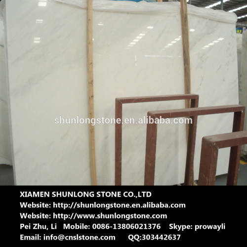 Runyu White marble big slab,white marble slab
