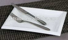 white porcelain dinner plate