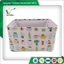 class a foldable storage cube basket bin
