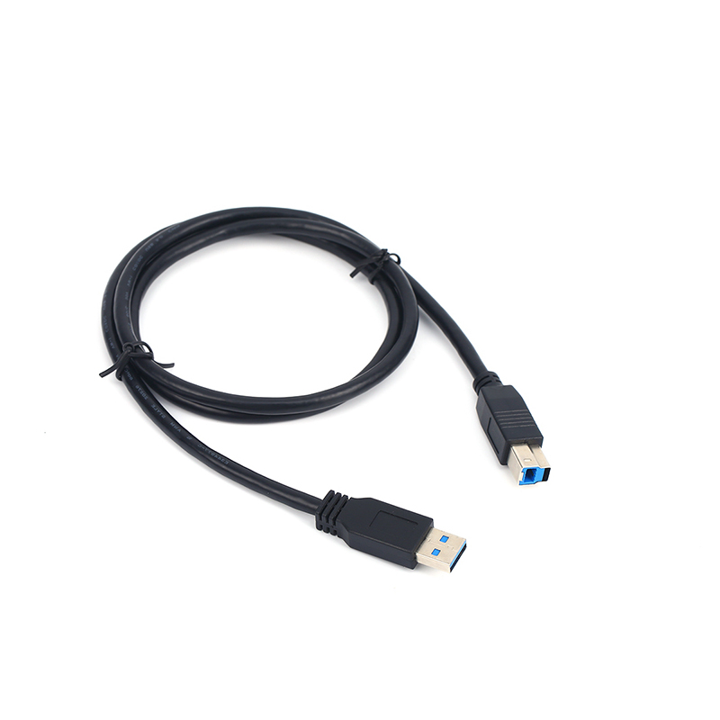 USB 0 Flat Cable - USB Type A to B Male Connector