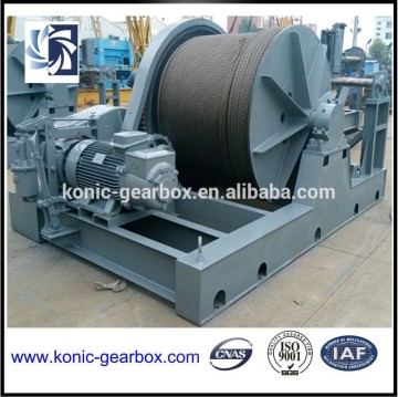 Underground Mining winch, 500kg electric trawl winch