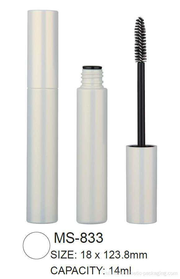 Plastic ronde cosmetische mascara -fles