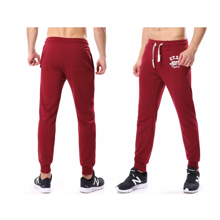 100% Polyester Plain Sweatpants for Wholesale