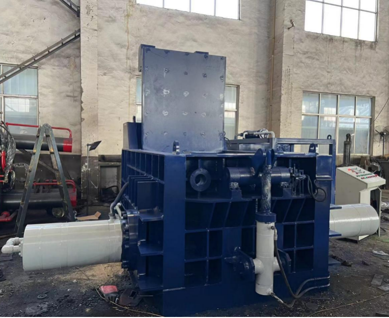 Color Steel Tile Hydraulic Waste Metal Pressing Machine