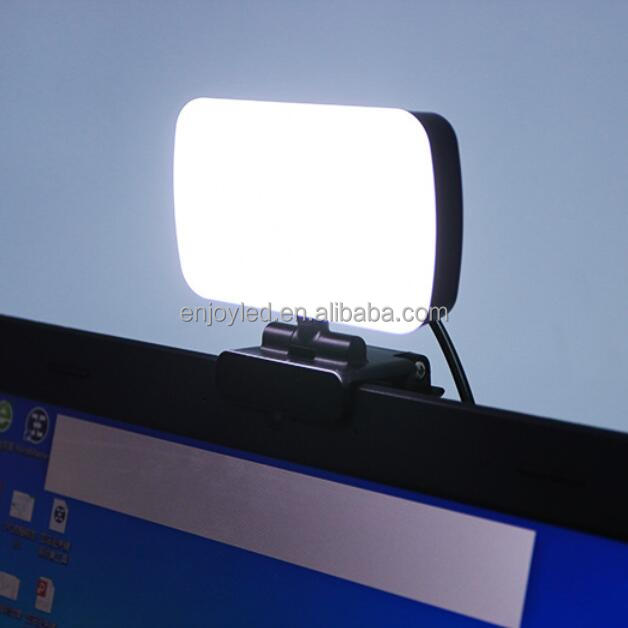 USB plug squ are cube led fill light 3 colors adjust and dimmable no battery