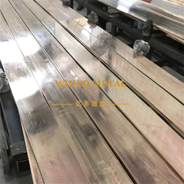 High-conductivity brass sheet metal busbars