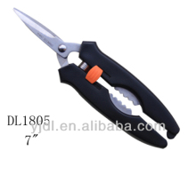7 1/2 inch Plastic handle Professional sharp blade garden scissors