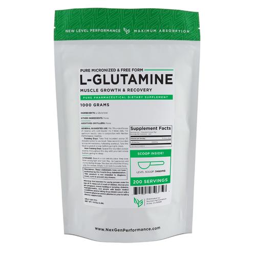 thorne research l-glutamina 90 cápsulas