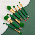 7pcs Christmas style best brand makeup brushes