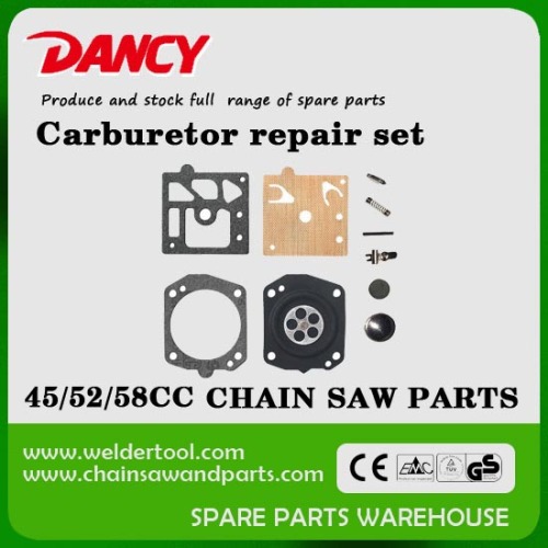 4500 5200 5800 kits de reconstrucción de carburador de la motosierra