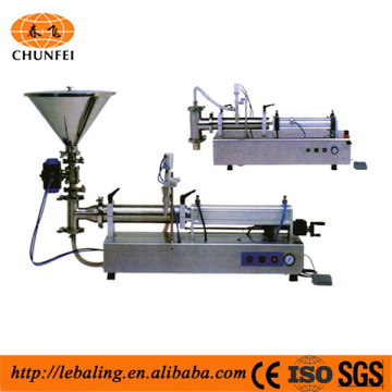 Computor Controlled Piston Pump Automatic Cream Filling Machine