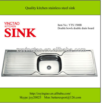 Butterfly stainless steel kitcen sink YTS15000B