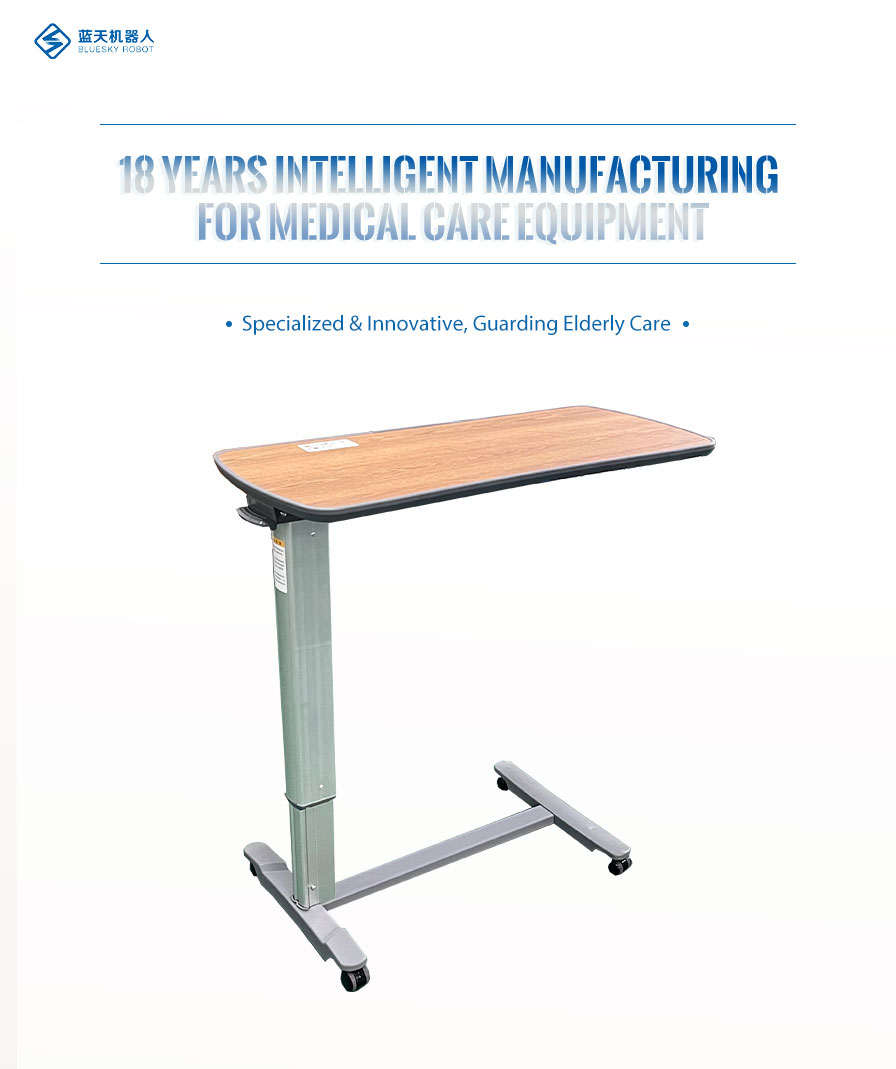 Mesa rodante sobre la cama Rolling Overbed Table