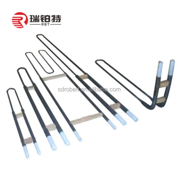 1800 Degree U Shape MoSi2 Silicon Molybdenum Rod Heating Element