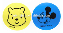 custom printed cartoon silicone cup mat