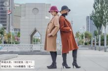 Long Wind resistance Camel Fashion coat