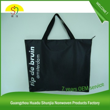 Polyester Nylon Bag White Nylon Drawstring Gift Bag
