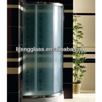 Transparent toughened safety 4-19mm tempered glass shower room