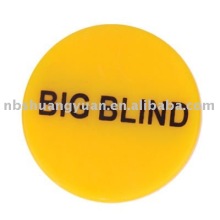 big blind dealer button
