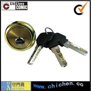 Mortise safe lock cylinder