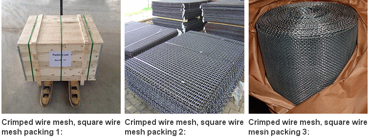 packing for crimped wire screen