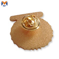 ตราสัญลักษณ์ Metal Round Gold Badge