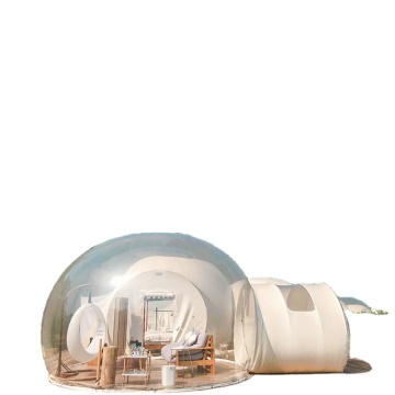 Outdoor Clear Inflatable Bubble Tent for Movie Theater Camping Experience