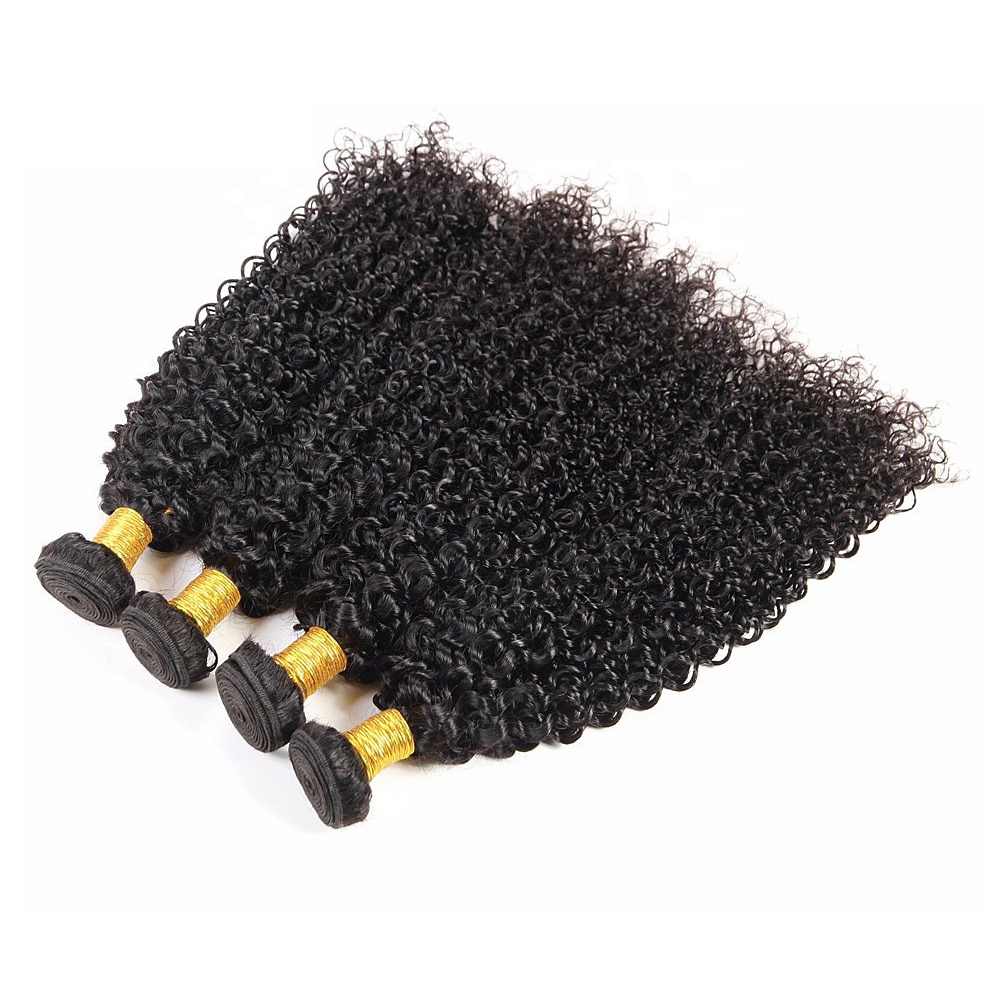 jerry curl human hair weave 16 inch afro human hair extension