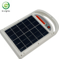 Proiettore solare ricaricabile da 100 W in ABS bianco