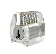 Clear Practice Cylinder Serrated Pin LockPick for Australian Users