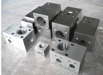 Aluminum alloy valve block