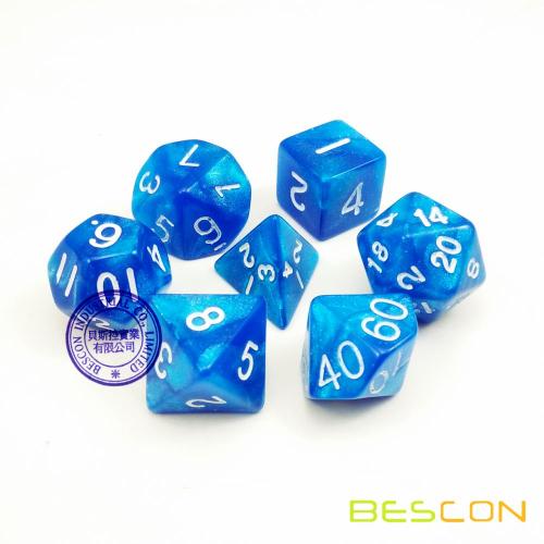 High Quality Marble Dice Set