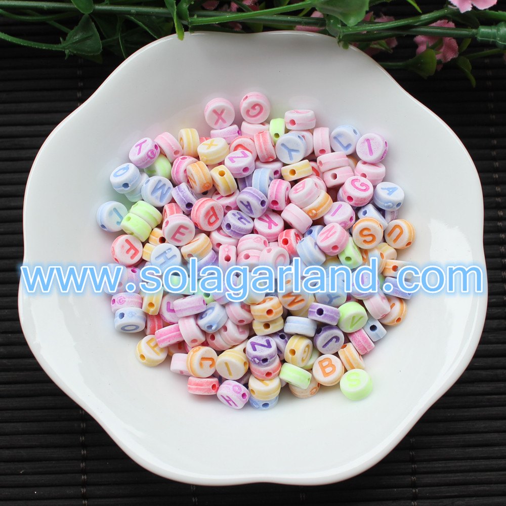 Alphabet Letter Beads For Jewelry Making