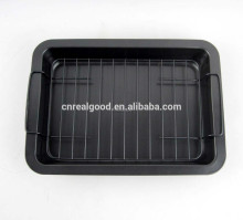 300073 Carbon Steel Roast Pan with Rack