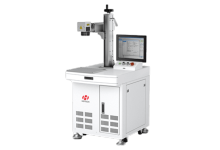 Flying over fiber laser marking machine