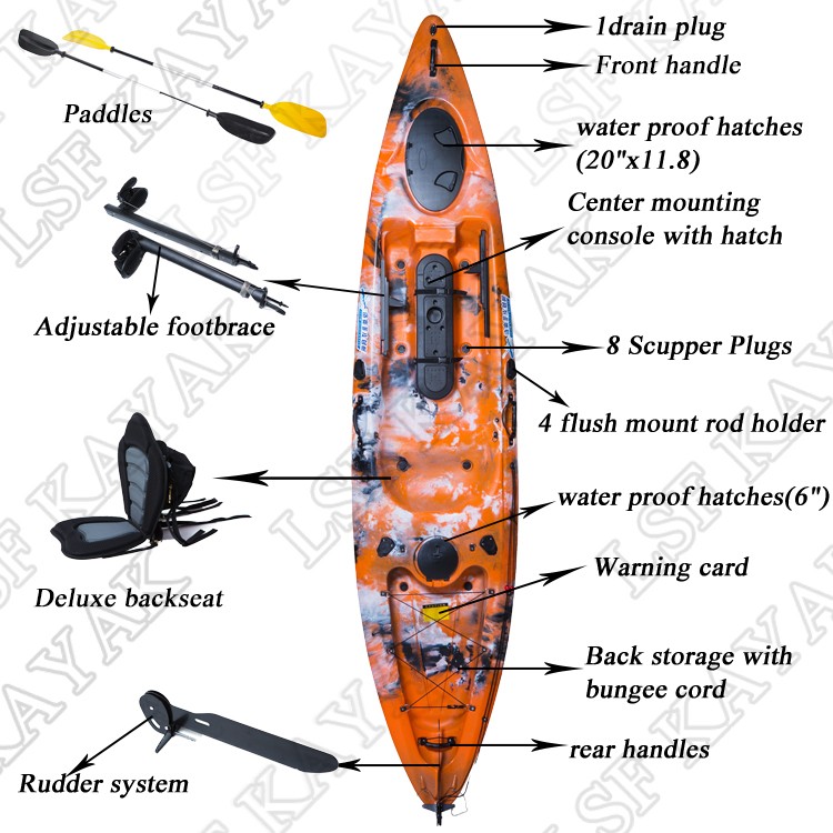 single sit on top fishing kayak wholesale feelfree kayaks for sale