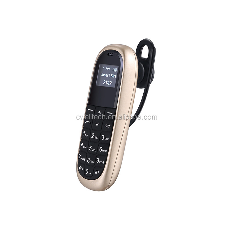 UNIWA KK1 Super Slim Mini Size Mobile Phone with BT Dialer and Magic Voice Function Small Phone