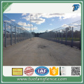 Pannelli per recinzioni in rete zincata a caldo 358 zincati