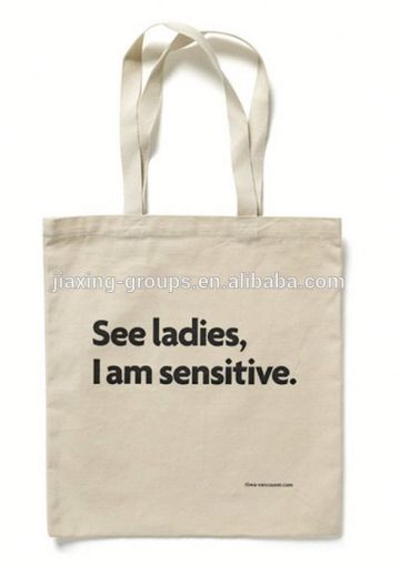 High quality i'm not a plastic bag canvas shopping bag,custom logo print and size, OEM orders are welcome