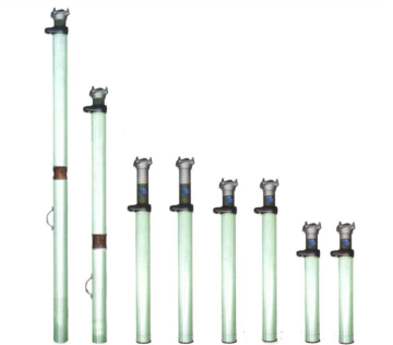 Suspension single supporting hydraulic prop