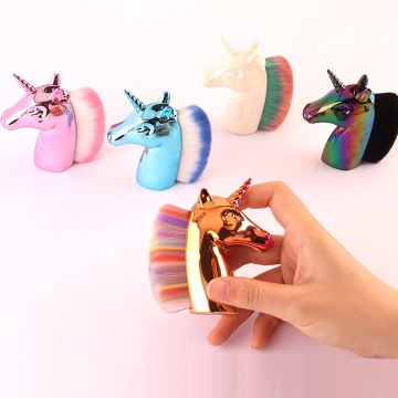 Unicorn Multifunctional Nail Tool Cleaning Brush