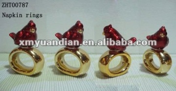 S/4 bird napkin ring