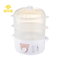 High-performance plastic electric steamer