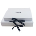Gift Packaging Magnetic Closure Foldable White Paper Box