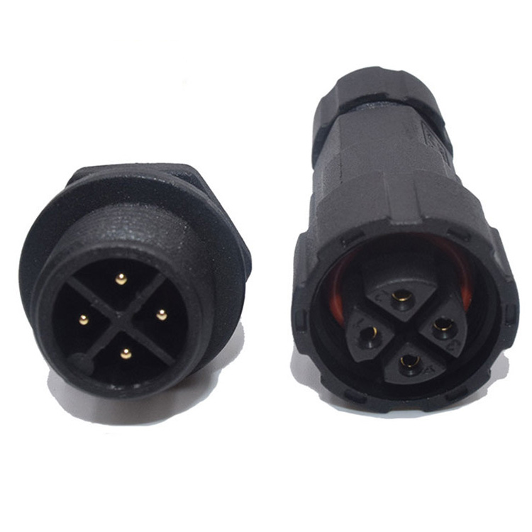 IP68 Waterproof Cable 2Pin 4Wire Splitter Connector for LED Module