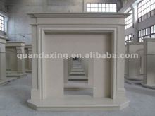 Beige Marble Fireplace,Gas Fireplace Mantel