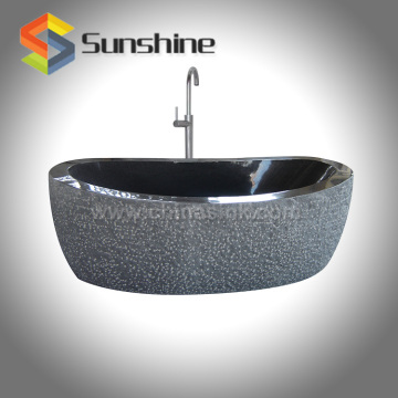 Absolute Black Granite Bathtubs,China Dark Stone Bath tubs