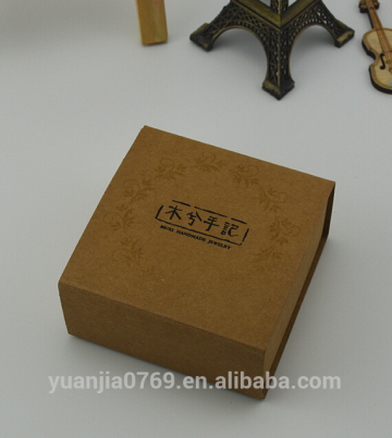 Wholesale jewelry storage box,kraft paper box for jewelry storage