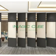 Office Wooden Soundonsop Movable Partition
