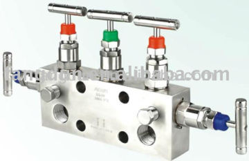 5 manifolds valve,instrumentation manifolds,gauge valve